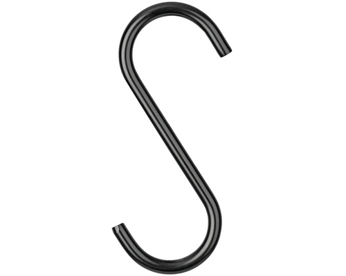 S-formad metallkrok för förvaring och organisering