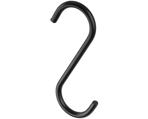 S-formad metallkrok
