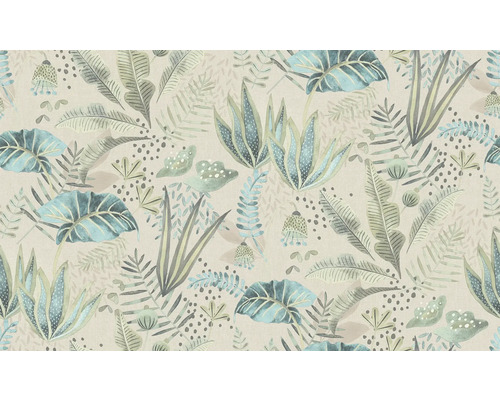 Tapet med bladmönster