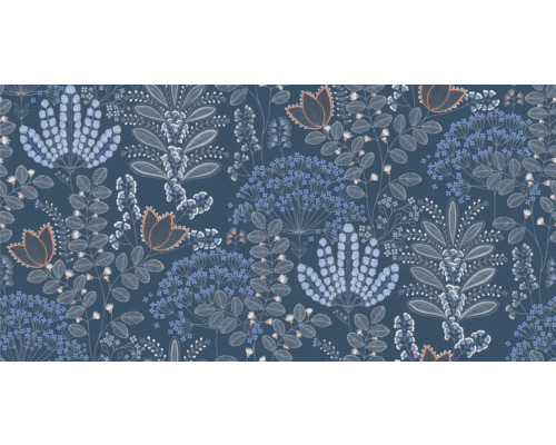 Tapet med blommönster