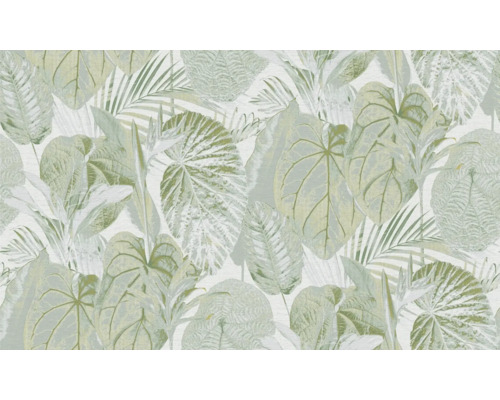 Tapet med bladmönster