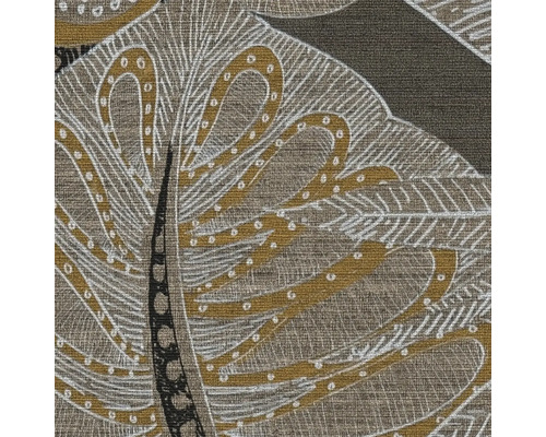 Detaljvy av en tapet med bladmönster