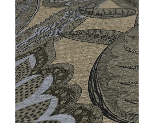 Tapet med växtmönster för väggdekoration