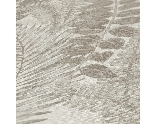 Närbild av en tapet med växtmönster