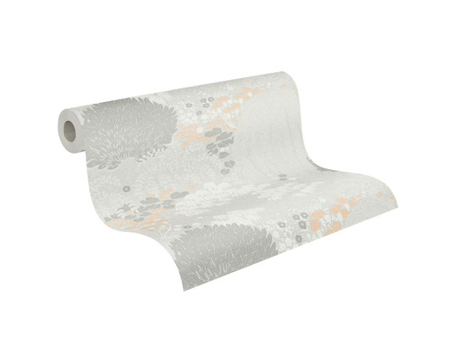 Tapetrulle med blommönster