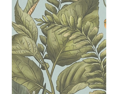 Tapet med bladmönster