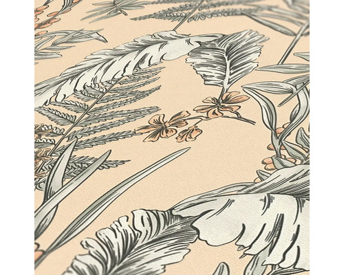 Tapet med växtmönster