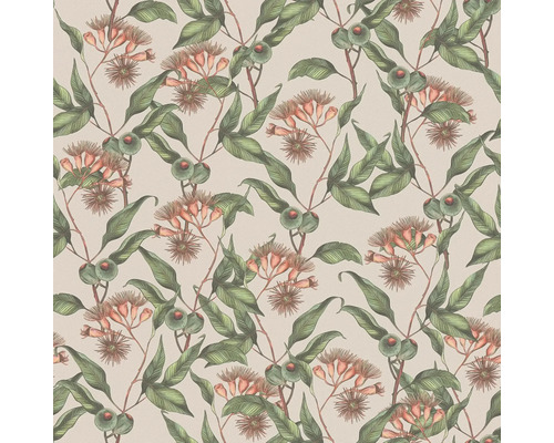 Tapet med eukalyptusblommor