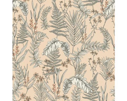 Tapet med växtmönster