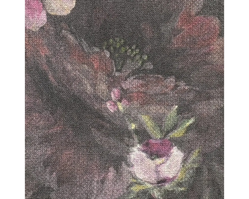 Närbild av en tapet med blommönster