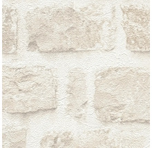 Tapet A.S CRÉATION Sten beige 10,05x0,53m