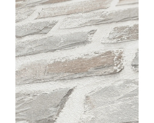 Närbild av en tapet med stenmönster