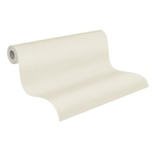 Tapet A.S CRÉATION Textiloptik créme 10,05x0,53m
