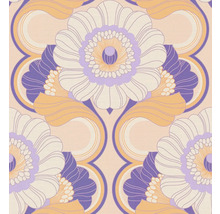 Tapet A.S. CRÉATION Retro blom lila 10,05x0,53m