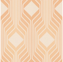 Tapet A.S. CRÉATION Retro orange 10,05x0,53m