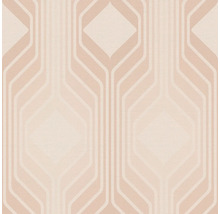Tapet A.S. CRÉATION Retro rosa 10,05x0,53m