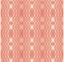 Tapet A.S. CRÉATION Retro geometrisk röd 10,05x0,53m