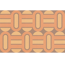 Tapet A.S. CRÉATION Retro orange 10,05x0,53m