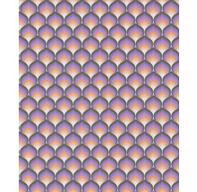 Tapet A.S. CRÉATION Retro grafisk lila 10,05x0,53m