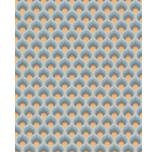 Tapet A.S. CRÉATION Retro grafisk blå 10,05x0,53m