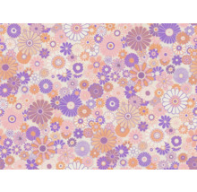 Tapet A.S. CRÉATION Retro blom lila 10,05x0,53m