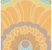 Tapet A.S. CRÉATION Retro blom grön 10,05x0,53m