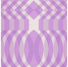 Närbild av en tapet med ett geometriskt mönster