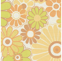 Tapet A.S. CRÉATION Retro blom grön 10,05x0,53m