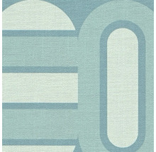 Tapet A.S. CRÉATION Retro blå 10,05x0,53m