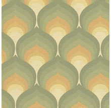 Tapet A.S. CRÉATION Retro grafisk grön 10,05x0,53m