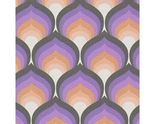 Tapet med grafiskt droppmönster