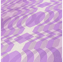 Närbild av en tapet med geometriskt mönster