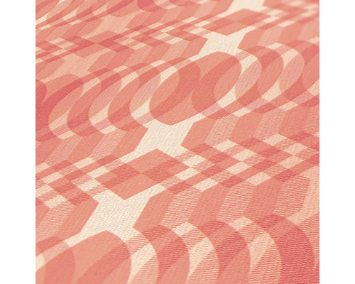 Närbild av en tapet med geometriskt mönster
