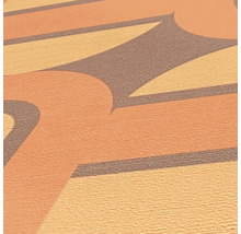 Tapet A.S. CRÉATION Retro orange 10,05x0,53m