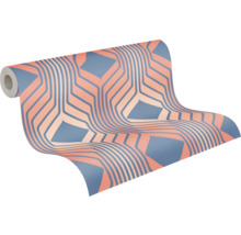 Tapetrulle med geometriskt mönster