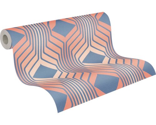 Tapetrulle med geometriskt mönster