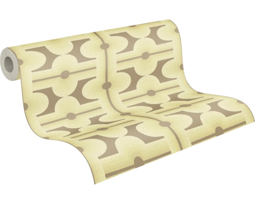 Tapetrulle med geometriskt mönster