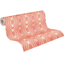 Tapet A.S. CRÉATION Retro geometrisk röd 10,05x0,53m