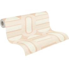 Tapet A.S. CRÉATION Retro beige 10,05x0,53m