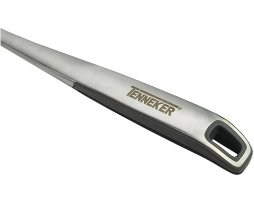 Tenneker logotyp på köksredskap i rostfritt stål