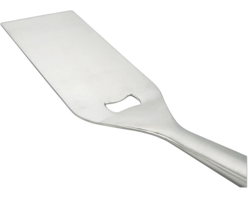 Grillspade av metall med flasköppnare
