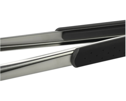 Grilltång i rostfritt stål med handtag