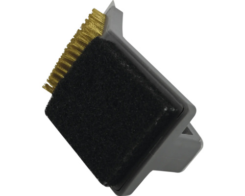 Rengöringsborste med borst och svamp för grillar