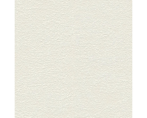 Vit vinyltapet med strukturerad yta.