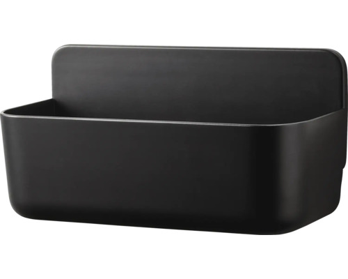 Duschkorg TESA Lavaa Shower basket M svart matt 26x11 cm
