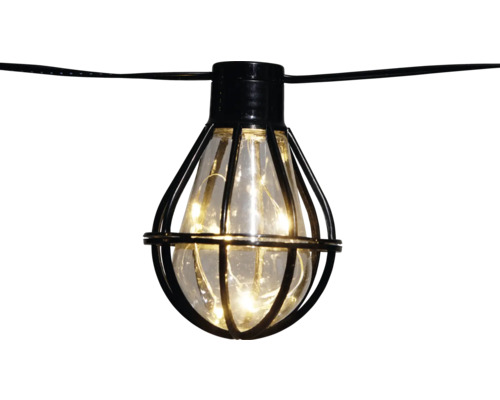 Dekorativ ljusslinga med en enda burlykta