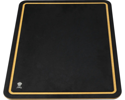 Skärbräda i plast med Weber-logotyp