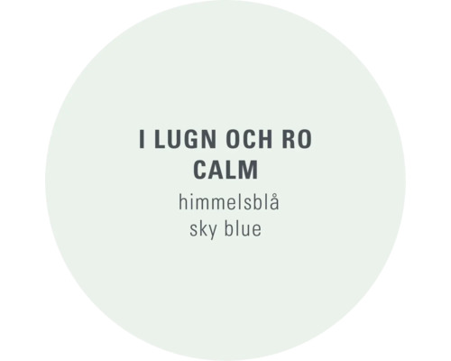 Färgprov himmelsblå