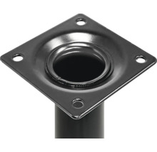 Bordsben TARROX runt 200x Ø30mm svart
