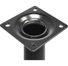 Bordsben TARROX runt 600x Ø30mm svart